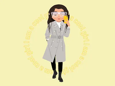 Girls app branding design graphic design illustration logo typography ui ux vector