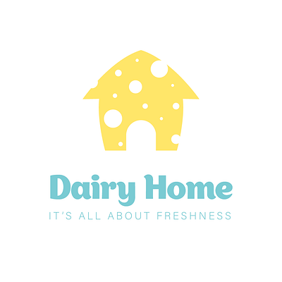 Dairy Home branding design graphic design illustration logo typography vector