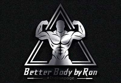 Better Body by Ron branding graphic design gym