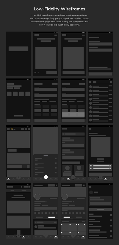 Low- Fidelity Wireframe app design design figma illustration mobile design web design