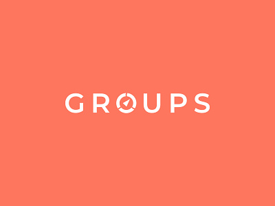 Groups Logo christian church church branding church design groups groups logo