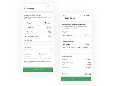 Credit Card Checkout app checkout credit card graphic design ios payment ui ux