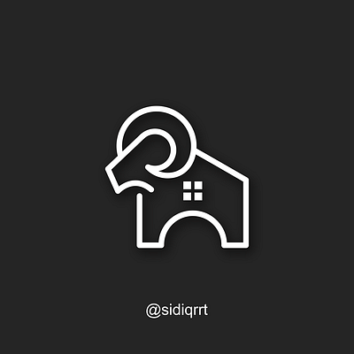 GOAT + HOME agency animation design graphic design icon logo minimal