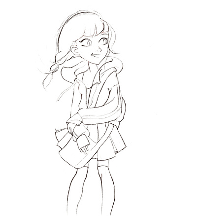 Autumn Girl 2022! sketch design fashion autumn2022 graphic design illustration vector