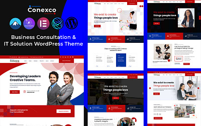 Conexco - IT & Corporate Business Theme business corporate css design html illustration information it javascript logo technology ui ux website