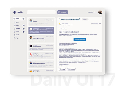 Daily UI 17 | Email receipt daily ui design email email receipt minimalism model minimal send email ui uidesign
