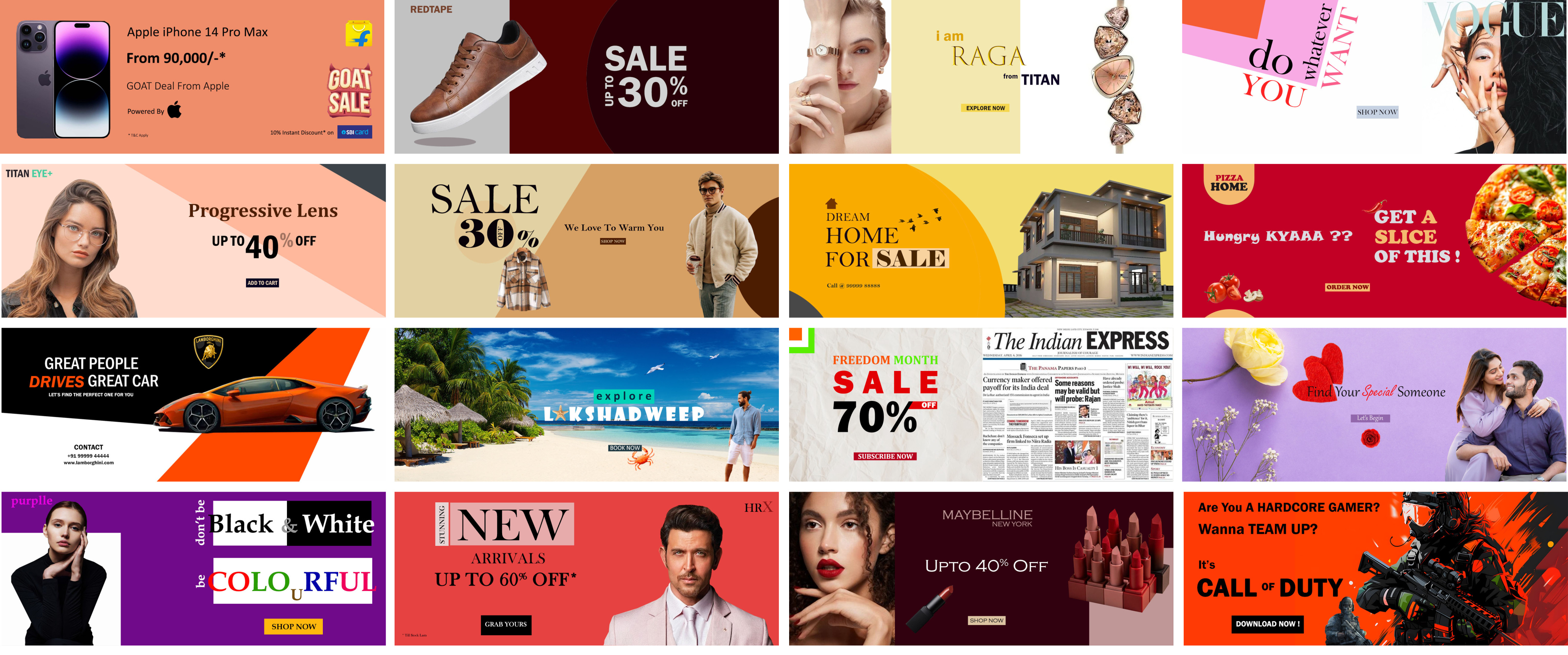 Example of Banner Designs