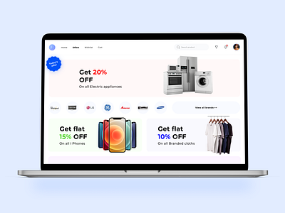 Offers page design dribbble ecommerce figma minimal minimal design minimalweb minimalwebdesign offers responsive web ui uidesign ux uxdesign visual visual design visualdesign web website websitedesign