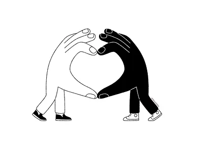 All you need is love design editorial illustration hands illustration love surreal vector