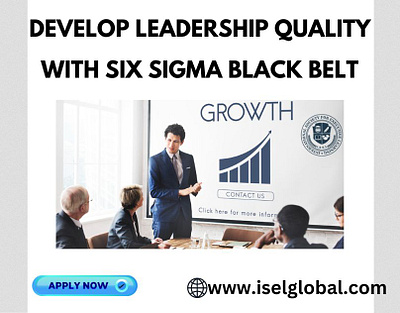 Six Sigma Black Belt develops leadership quality in an employee leadership quality sixsigmablackbelt sixsigmacertificationonline sixsigmagreenbelt