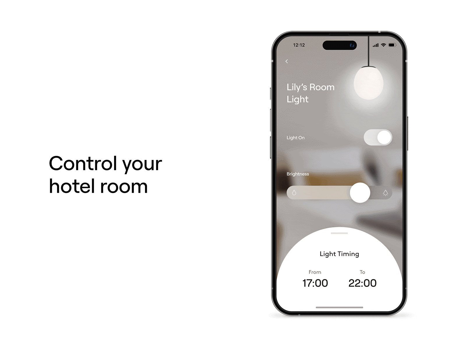 Hotel Room Controller animation app app design design hotel interaction mobile room ui ui design ux