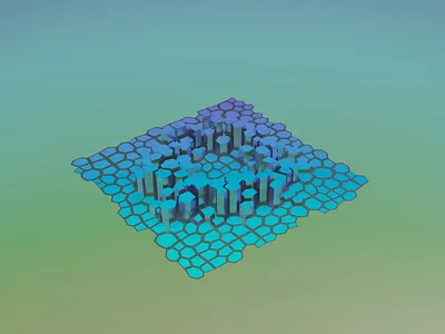 Rampnode 3d animation b3d blender blender3d cyclesrender design geometry nodes geonodes graphic design graphics motion graphics