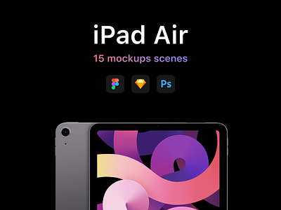 iPad Air 5th Generation Mockups Scenes 360mockups air apple device ipad ipad air ipad pro mockup mockups scenes