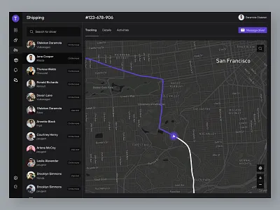 Logistics Dashboard dashboard logistics logistics dashboard shipping track tracking