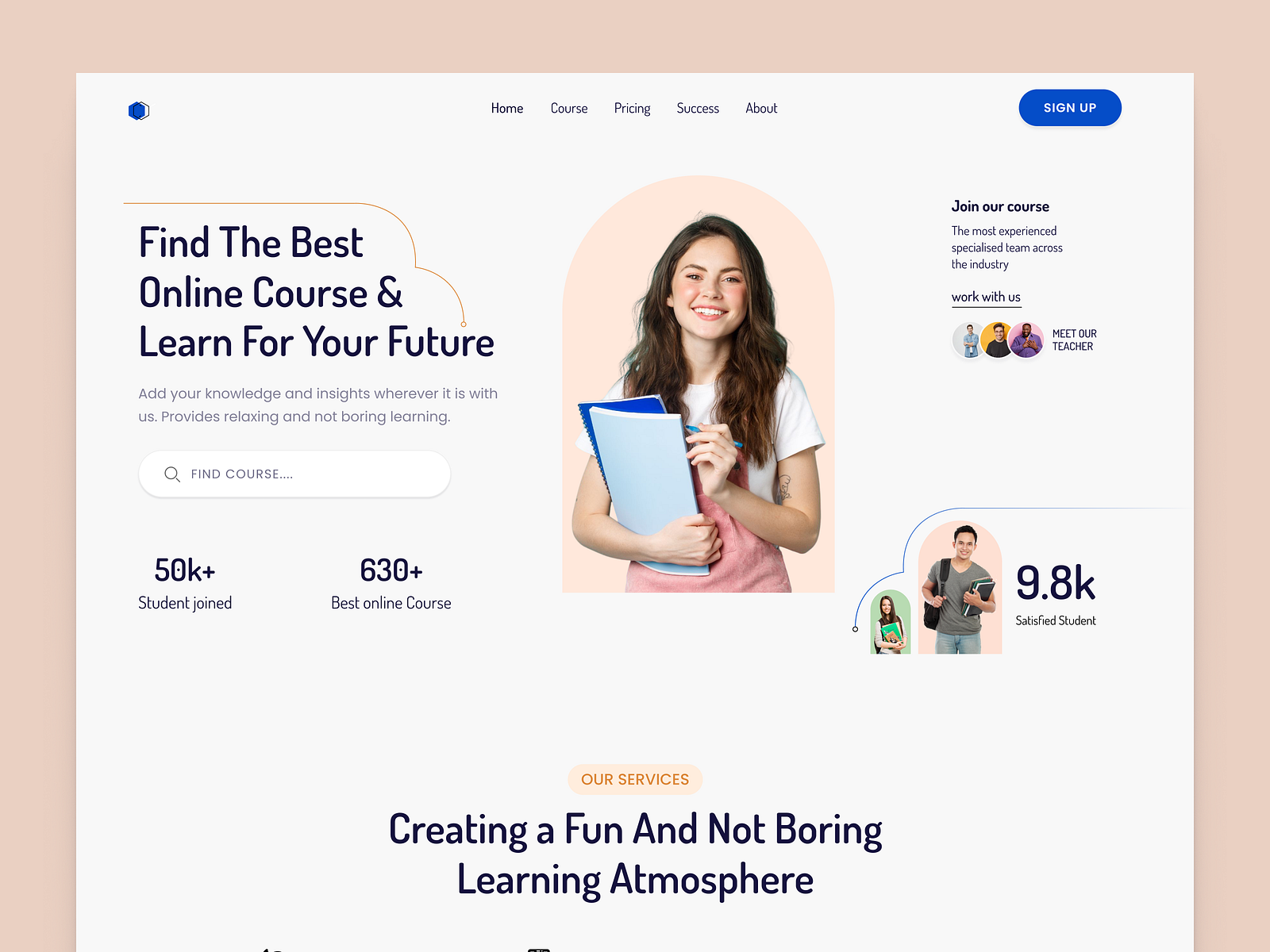 E-Learning Website Design by Ofspace SaaS for Ofspace on Dribbble