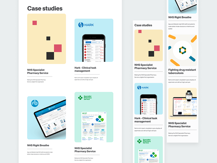 Evident Website Design Case Study by Outcrowd on Dribbble