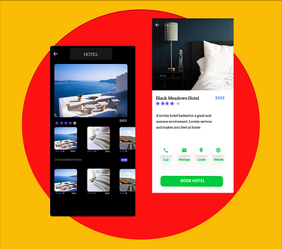 Hello Everyone 🖐️ Hotel app design...#day21 branding design designer illustration logo ui uidesign ux uxdesign