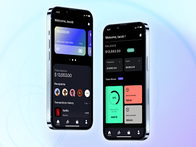 Finance/Wallet Mobile App | Ui/Ux Design application behance branding design designinpiration financeapp financemobileapp financeuidesign graphic design illustration logo mobile ui mobileappuiux ui uiux walletapp