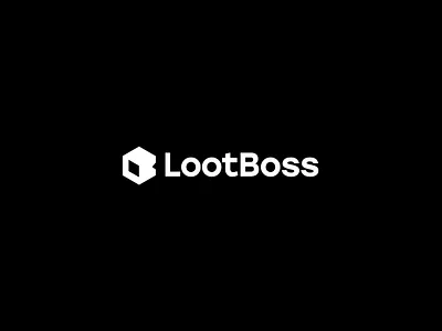 LootBoss logo branding design logo logo design logos logotype tech