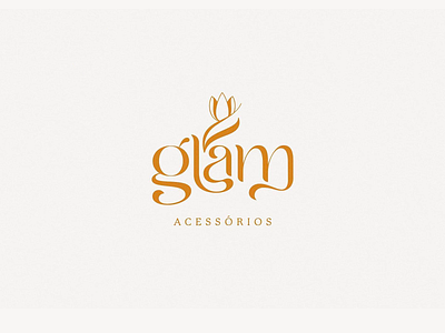 Glam - Logo Design. Brand Identity brand identity branding logo logodesign minimalist logo vector