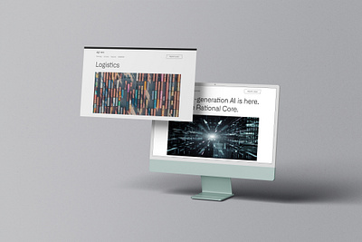 Web site exploration for Nnai Sense graphic design homepage landing ui ux