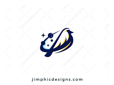 Galaxy Bird Logo branding design graphic design logo vector