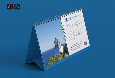 Desk Calendar 2023 Design adobe branding calendar calendar 2023 calendar design design graphic graphic design print