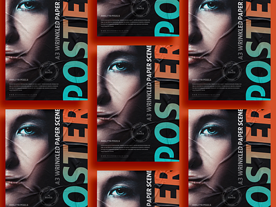 Scene Poster Mockup Free poster mockup free