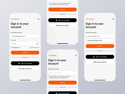 Login Sign up Mobile App ui app design login login app login design login interface login mobile login screen login ui login widget mobile screen sign up sign up app sign up design sign up mobile sign up screen sign up ui sign up widget ui