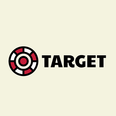 Target 🎯 brand design branding design flat design flat logo logo logo design logomania playful target target logo vector