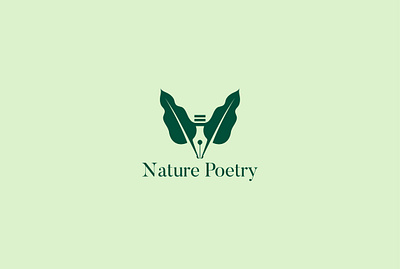 nature poetry logo design branding design graphic design illustration logo minimalist modern vector