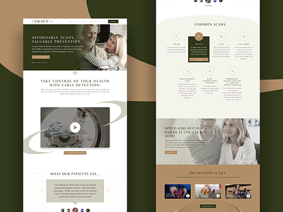 Craft Body Scan Site Design body scan ui x ray