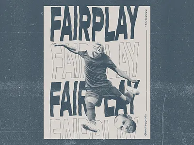 UEFA – FairPlay. Poster fairplay graphic design poster poster design uefa