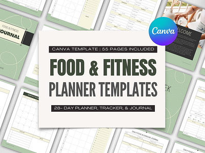 Food and Fitness Planner | Canva