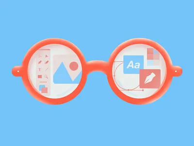 Graphic design art colors computer design designer digitalilustration drawing glasses graphicdesign graphicdesigner illustration illustrator job minimal photoshop procreate sketch work