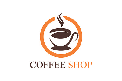 Coffee Shop Logo branding design graphic design illustration logo ui ux vector