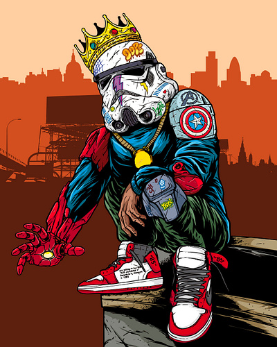 Stormtrooper Hype Beast air jordan marvel starwars stormtrooper