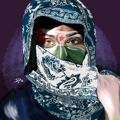 Free Sahara design digitalpainting diseño diseñografico graphicdesign illustration poster