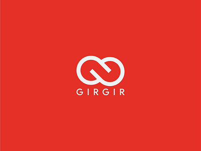 "GIRGIR" logo design branding graphic design logo