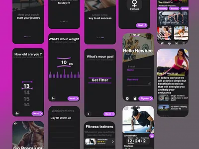Work out ui