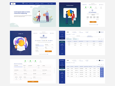 Finance Management Web Application ui design for finance management uiux design web application