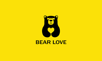 Bear Love business logo creative logo creative logo design design fiverr best seller gaming logo design graphic design logo logo creation logo design custom logo design minimalist logo design modern logo maker minimalist logo design simple logo design unique logo design