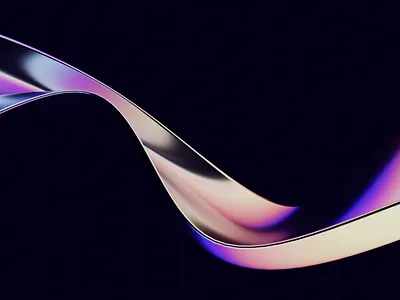 3D Abstract Render 3d abstract background banner blender blender3d flow header organic pink render tech technology visuals wallpaper waves