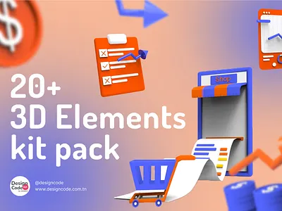3D Elments ki pack: 2 3d 3d icons design design web graphic design icons illustration ui ux