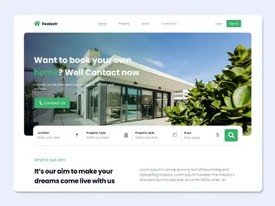 Real State demo branding design graphic design realestate ui ux