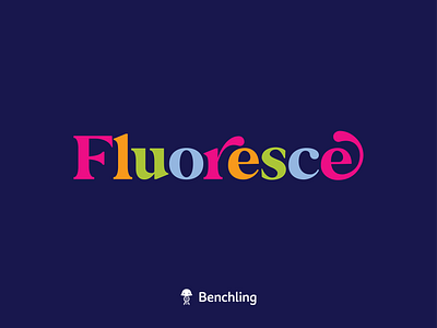 Fluoresce Logo benchling employee resource group empowerment erg female identity logo rainbow women women identifying
