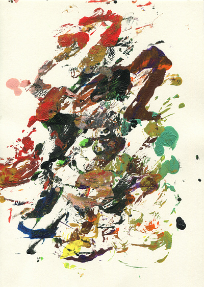 "Replica Reverse" abstract art artcherstories colorful colors paint