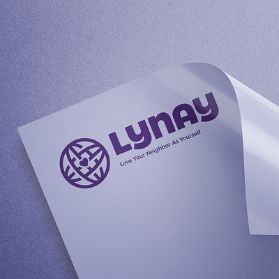 LYNAY Logo globe and heart globe icon globe logo logo love logo love your neighbor as yourself lynay university organization