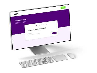 Formulário - Dificuldade de acesso design desktop forms ui ux