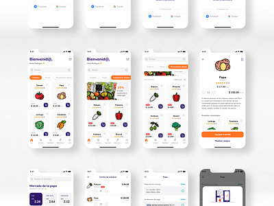 Pick-up (Ecommerce & delivery app / UI Design) app delivery app inspiration app marketplace app shop app ui design app ui inspiration app ui shop dribbble ui design ui design inspiration ui inspiration